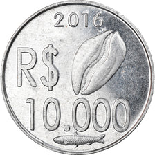 Münze, CABINDA, 10.000 reais, 2016, UNZ, Aluminium