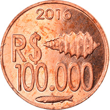 Monnaie, CABINDA, 100.000 reais, 2016, SPL, Cuivre