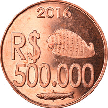 Moneta, CABINDA, 500.000 reais, 2016, MS(63), Miedź
