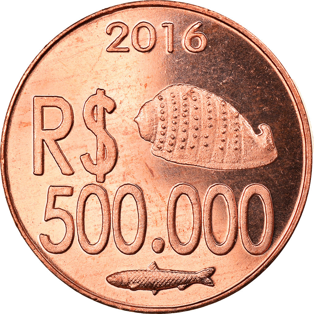 Münze, CABINDA, 500.000 reais, 2016, UNZ, Kupfer