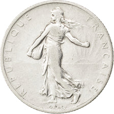 Moneda, Francia, Semeuse, 2 Francs, 1910, MBC, Plata, KM:845.1, Gadoury:532