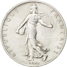 FRANCE, Semeuse, 2 Francs, 1910, Paris, KM #845.1, MS(60-62), Silver, 27,...