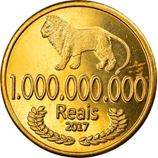 Moneta, CABINDA, milliard de reais, 2017, SPL, Bronzo-alluminio