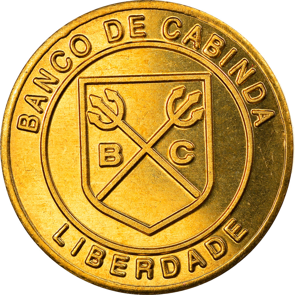 Coin, CABINDA, milliard de reais, 2017, MS(63), Bronze-Aluminium