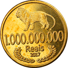 Coin, CABINDA, milliard de reais, 2017, MS(63), Bronze-Aluminium