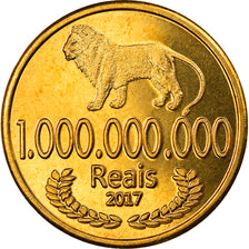 Coin, CABINDA, milliard de reais, 2017, MS(63), Bronze-Aluminium