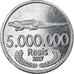 Coin, CABINDA, 5 millions de reais, 2017, MS(63), Aluminum