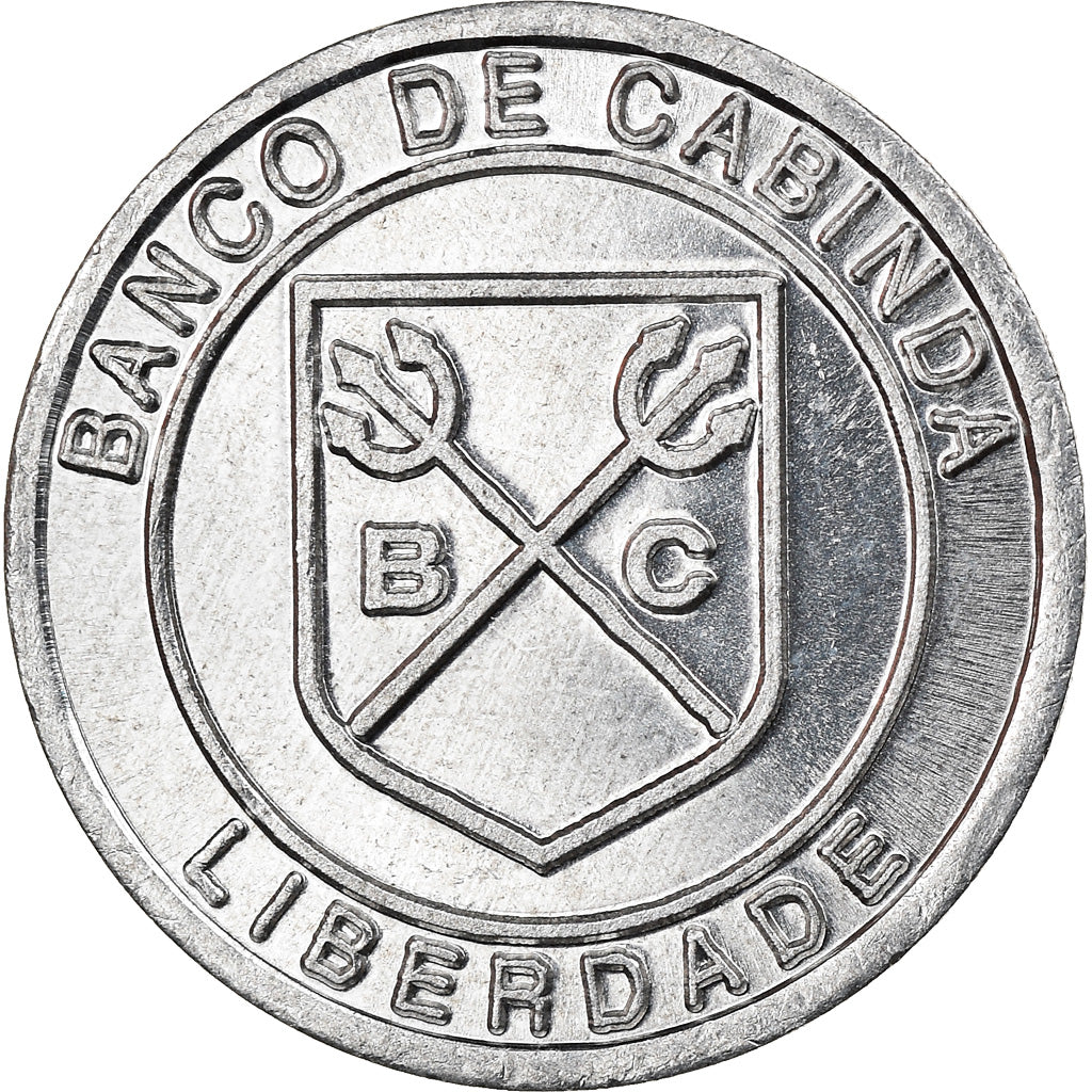 Coin, CABINDA, 5 millions de reais, 2017, MS(63), Aluminum