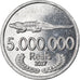 Coin, CABINDA, 5 millions de reais, 2017, MS(63), Aluminum