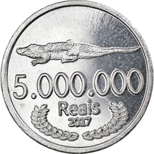Moneta, CABINDA, 5 millions de reais, 2017, SPL, Alluminio