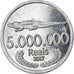Coin, CABINDA, 5 millions de reais, 2017, MS(63), Aluminum