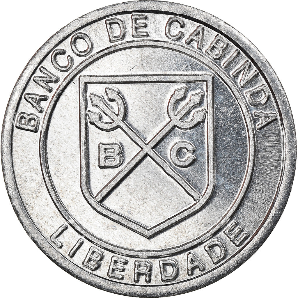 Coin, CABINDA, 5 millions de reais, 2017, MS(63), Aluminum
