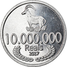 Moneta, CABINDA, 10 millions de reais, 2017, SPL, Alluminio