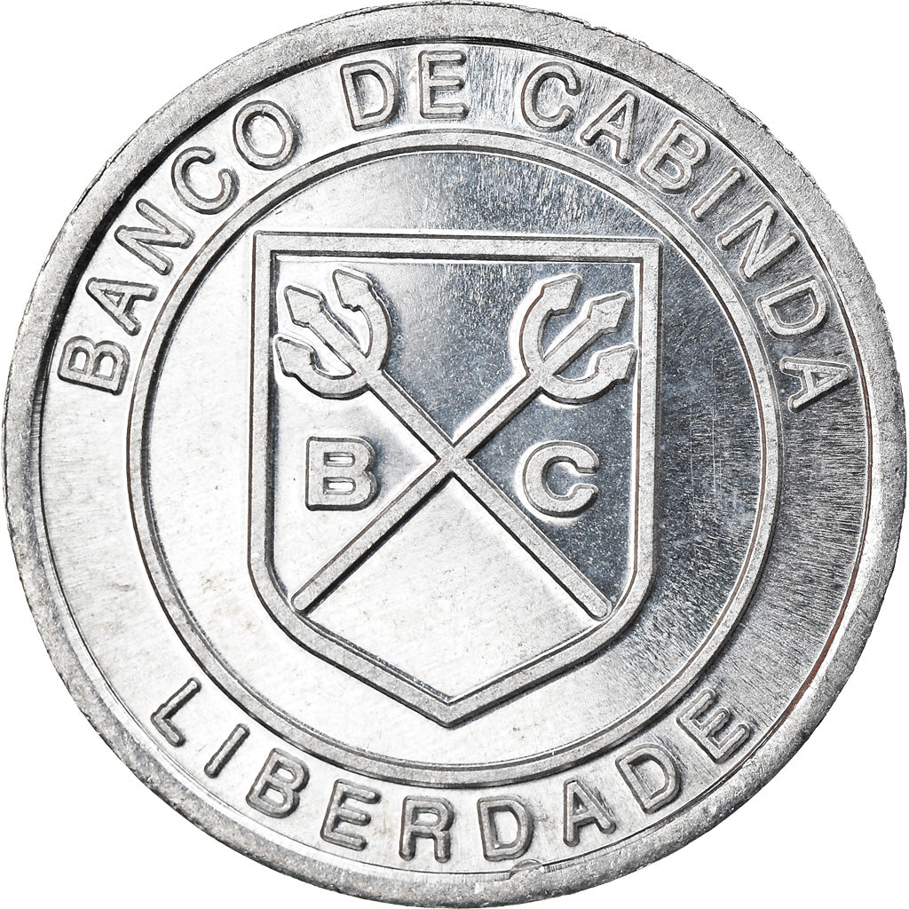 Coin, CABINDA, 50 millions de reais, 2017, MS(63), Aluminum