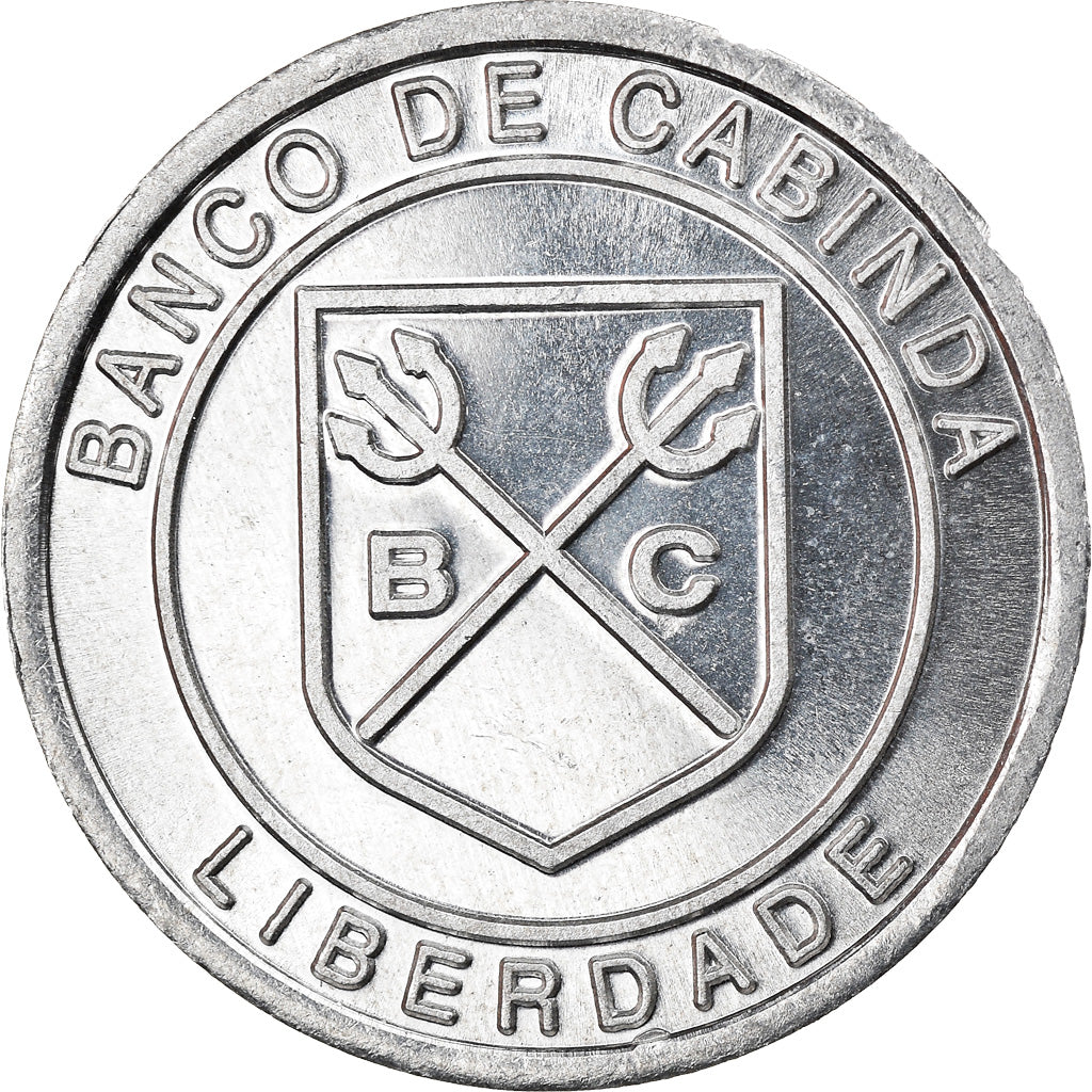 Coin, CABINDA, 50 millions de reais, 2017, MS(63), Aluminum