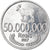 Coin, CABINDA, 50 millions de reais, 2017, MS(63), Aluminum