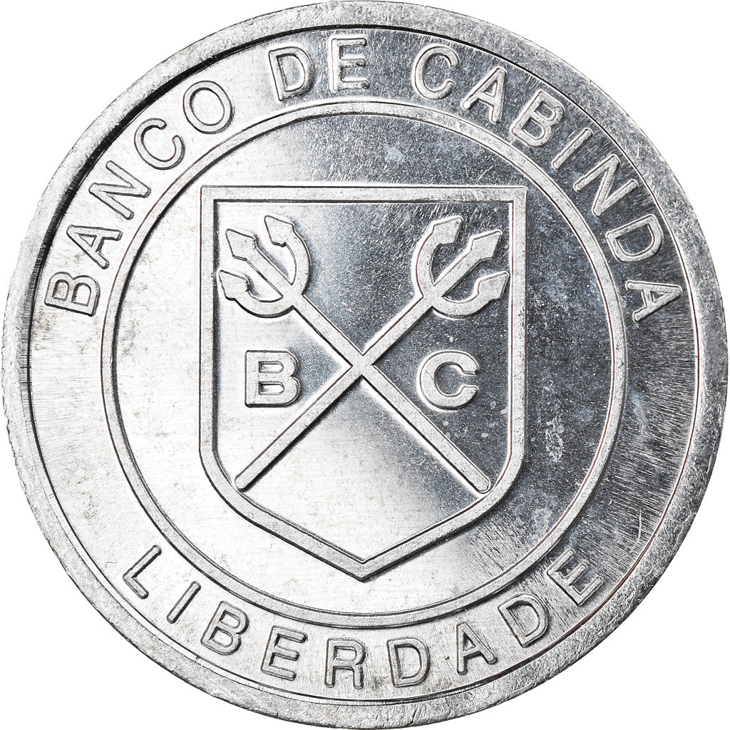 Coin, CABINDA, cent millions de reais, 2017, MS(63), Aluminum