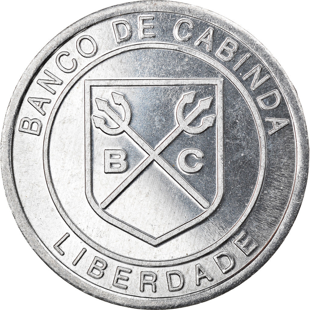 Coin, CABINDA, cent millions de reais, 2017, MS(63), Aluminum