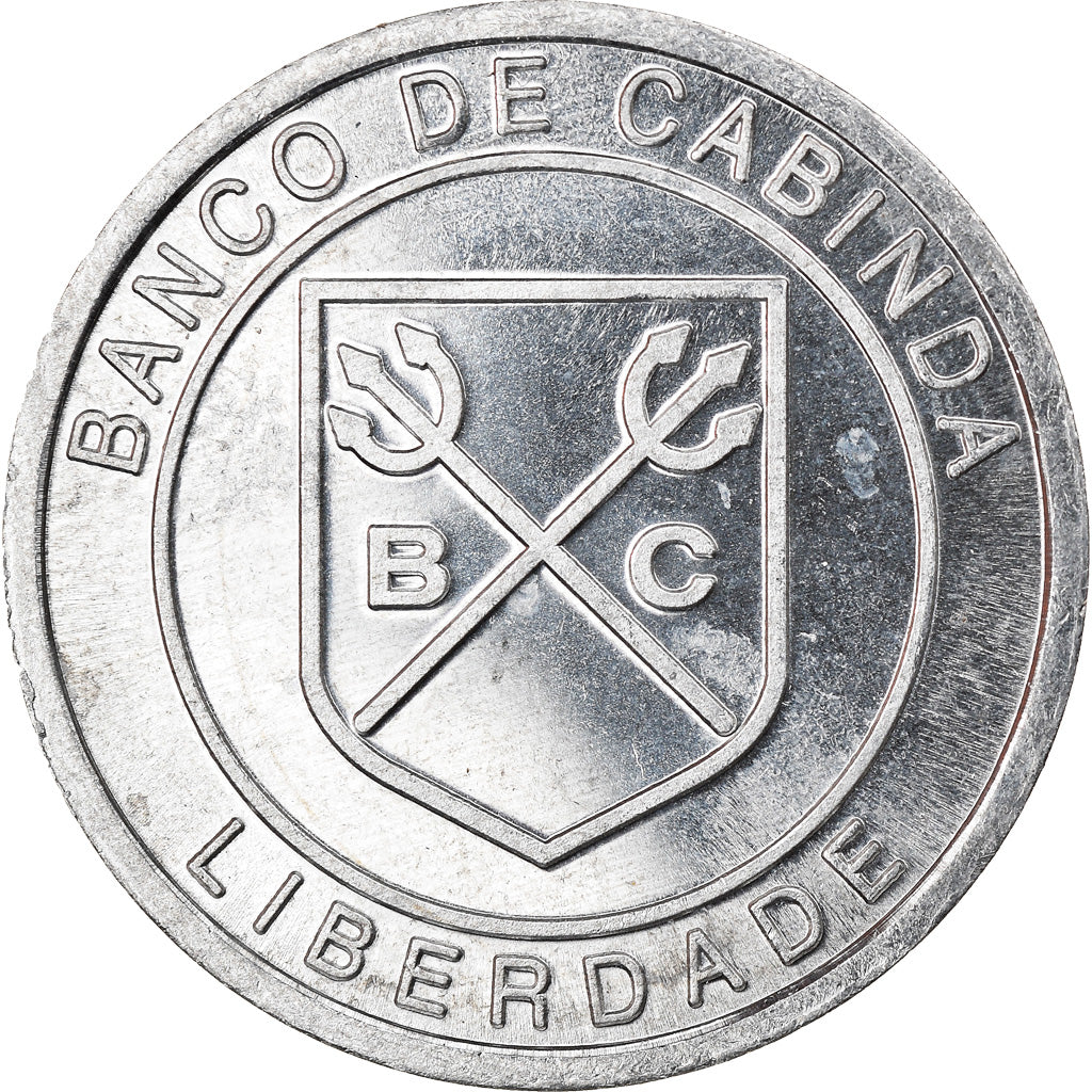 Coin, CABINDA, cent millions de reais, 2017, MS(63), Aluminum