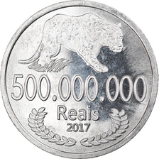Coin, CABINDA, cinq cents millions de reais, 2017, MS(63), Aluminum