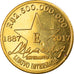 Coin, CABINDA, 2 milliards 500 millions de reais, 2017, Esperanto, MS(63)