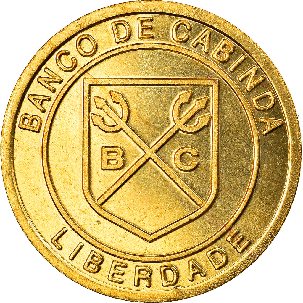 Coin, CABINDA, 2 milliards 500 millions de reais, 2017, Esperanto, MS(63)