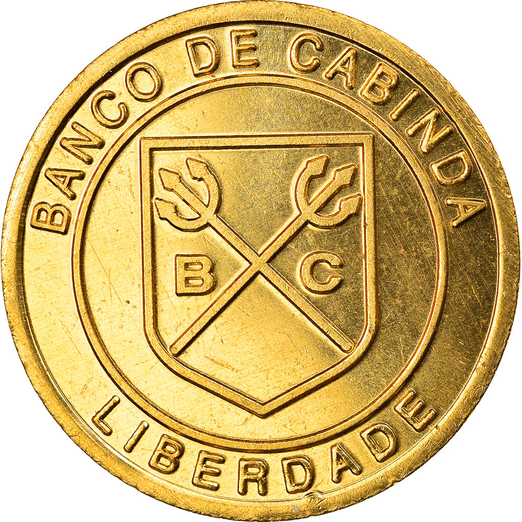 Coin, CABINDA, 2 milliards 500 millions de reais, 2017, Esperanto, MS(63)
