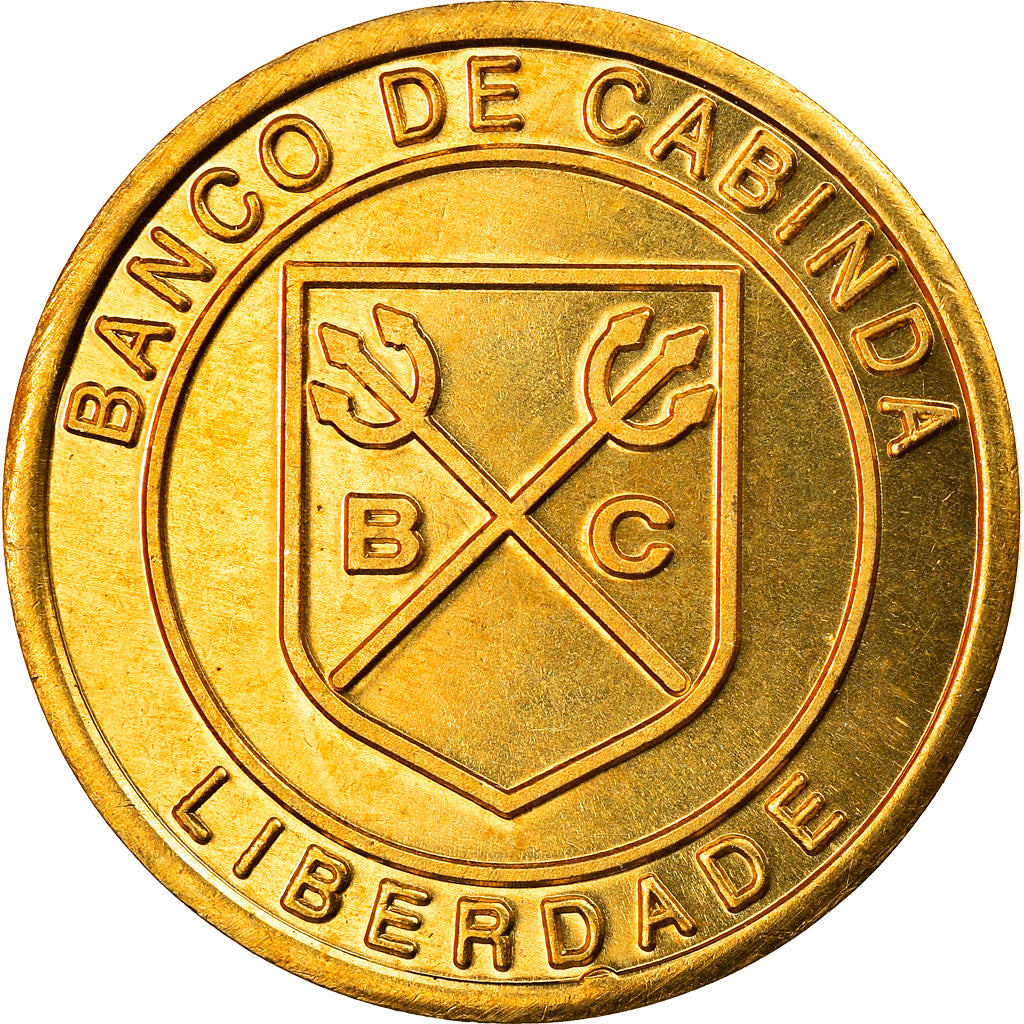 Coin, CABINDA, 2 milliards 500 millions de reais, 2017, MS(63), Bronze-Aluminium