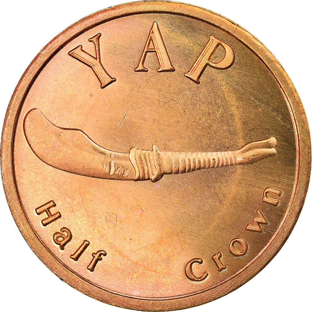 Moneda, Micronesia, 1/2 Crown, 2020, YAP, SC, Latón