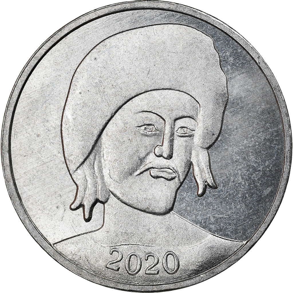 Coin, Micronesia, Penny, 2020, YAP, MS(63), Nickel plated zinc