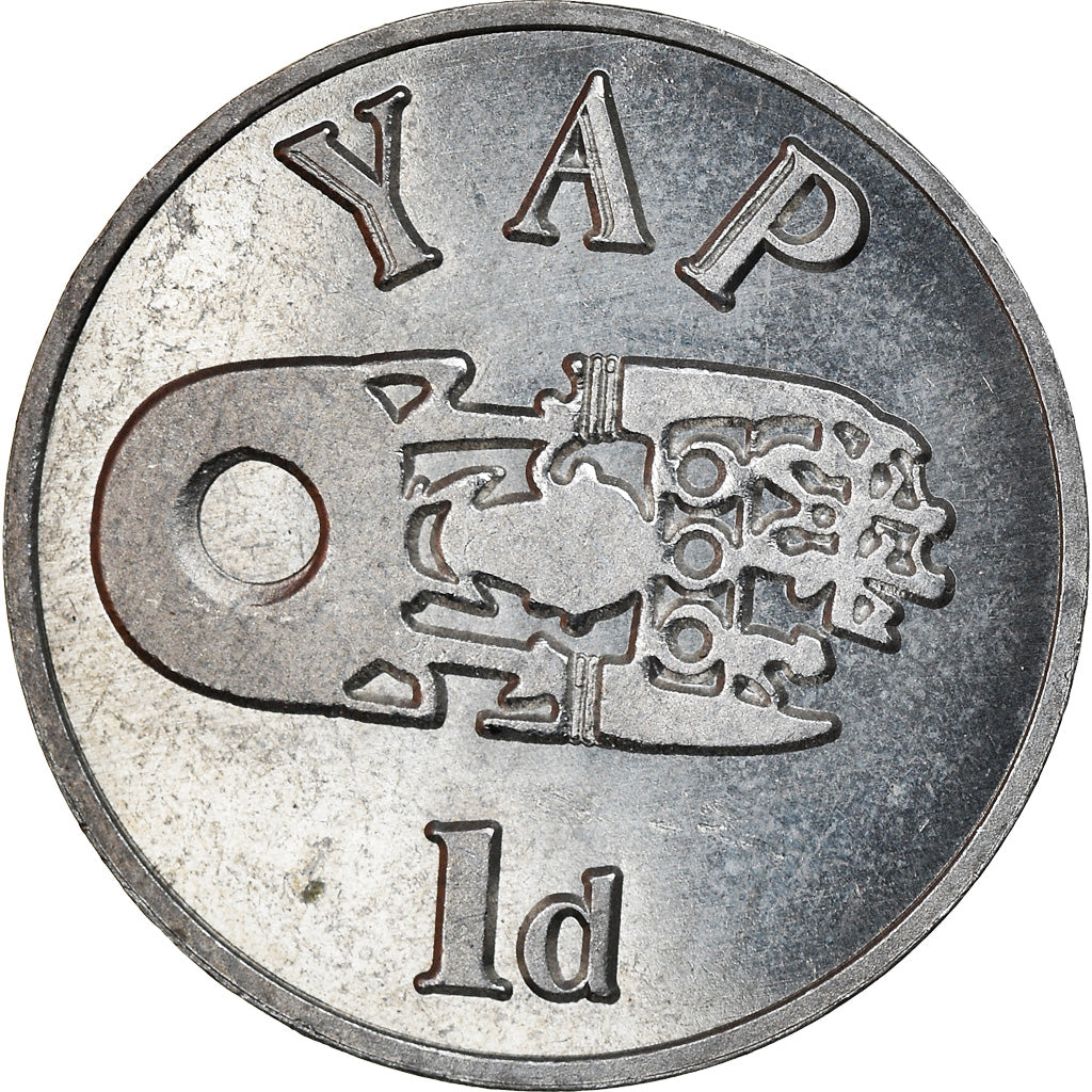 Monnaie, Micronesia, Penny, 2020, YAP, SPL, Zinc nickelé