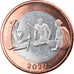 Coin, Micronesia, Crown, 2020, YAP, MS(63), Bi-Metallic