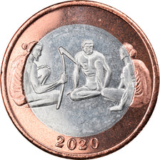 Monnaie, Micronesia, Crown, 2020, YAP, SPL, Bi-Metallic