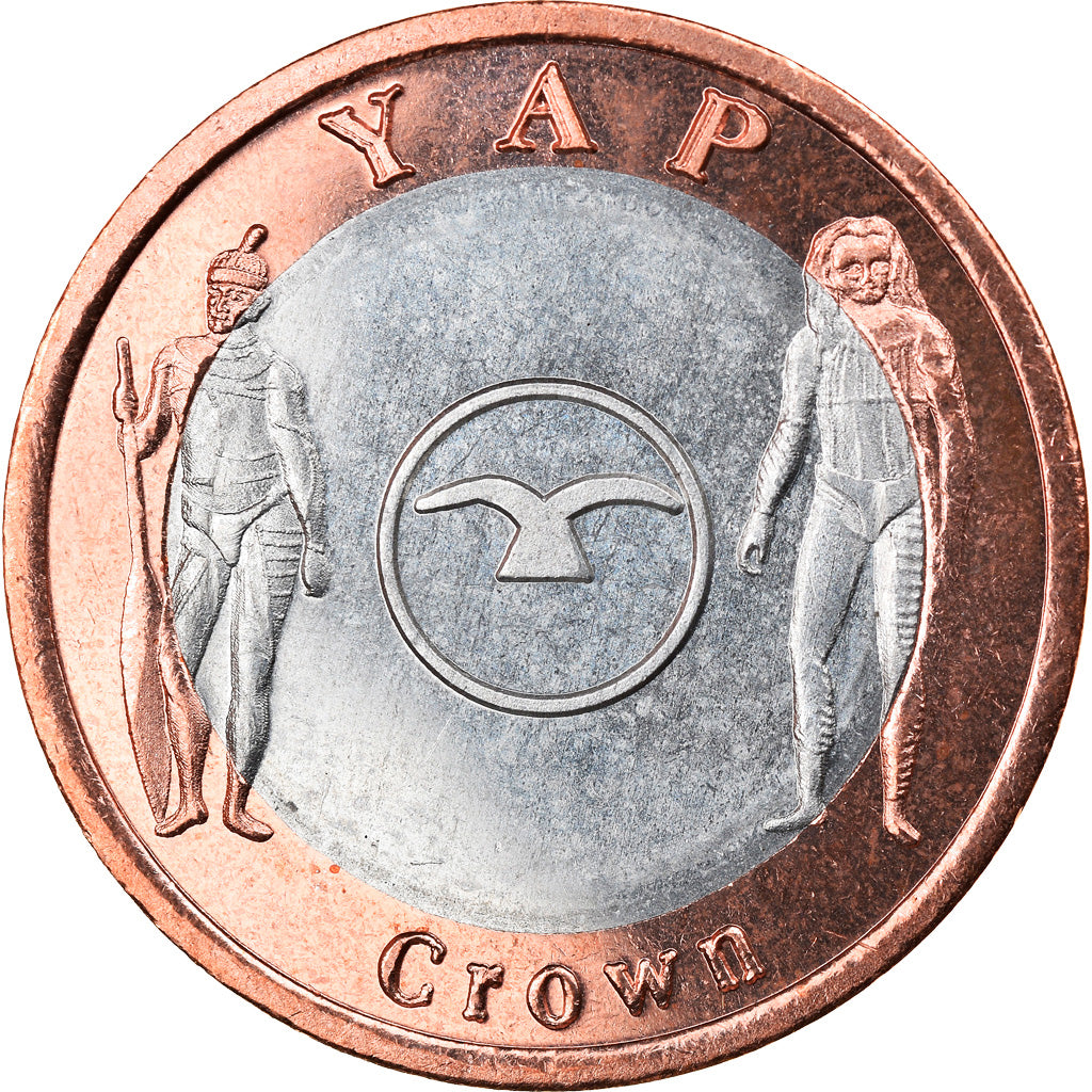 Monnaie, Micronesia, Crown, 2020, YAP, SPL, Bi-Metallic