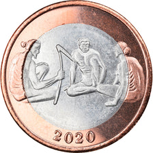 Moneda, Micronesia, Crown, 2020, YAP, SC, Bimetálico