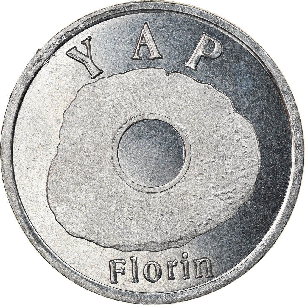 Monnaie, Micronesia, Florin, 2020, YAP, SPL, Zinc nickelé