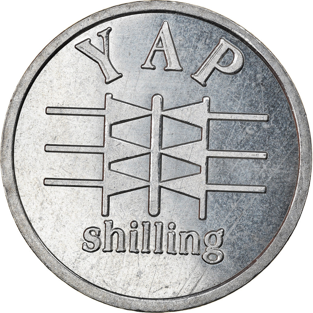 Coin, Micronesia, Shilling, 2020, YAP, MS(63), Nickel plated zinc