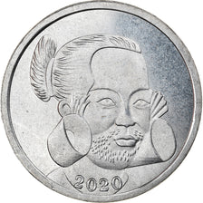 Coin, Micronesia, Shilling, 2020, YAP, MS(63), Nickel plated zinc