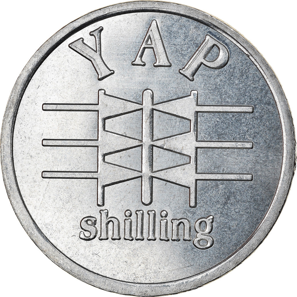 Coin, Micronesia, Shilling, 2020, YAP, MS(63), Nickel plated zinc