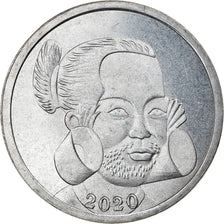 Coin, Micronesia, Shilling, 2020, YAP, MS(63), Nickel plated zinc