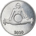 Coin, Micronesia, 3 Pence, 2020, YAP, MS(63), Nickel plated zinc