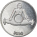 Coin, Micronesia, 3 Pence, 2020, YAP, MS(63), Nickel plated zinc