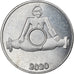 Coin, Micronesia, 3 Pence, 2020, YAP, MS(63), Nickel plated zinc