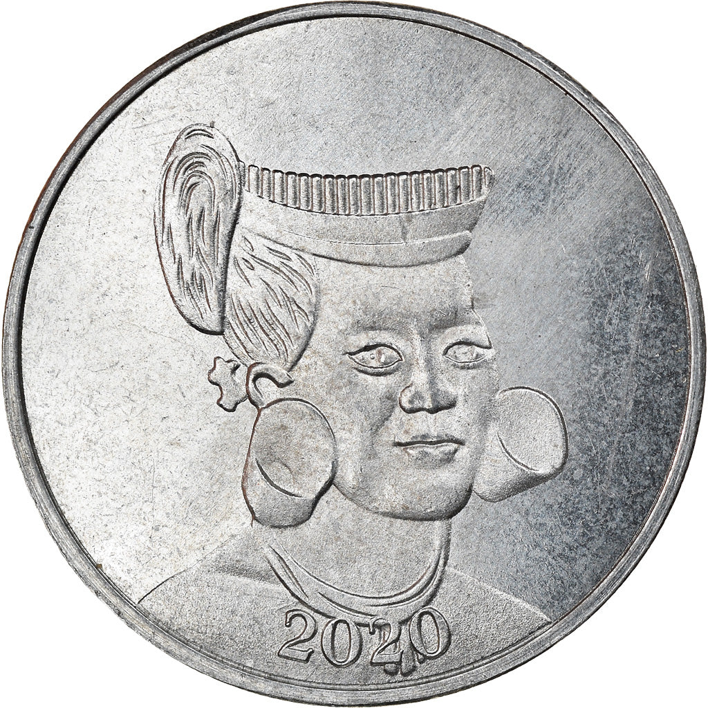 Monnaie, Micronesia, 6 Pence, 2020, YAP, SPL, Zinc nickelé