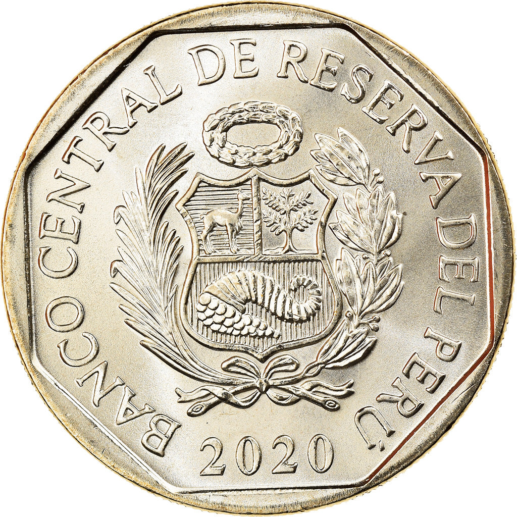 Monnaie, Pérou, Brigida Silva de Ochoa, Sol, 2020, SPL, Nickel-brass