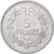 Moneta, Francia, Lavrillier, 5 Francs, 1945, SPL-, Alluminio, KM:888b.1