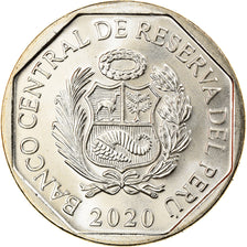 Moneda, Perú, Heroinas Toledo, Sol, 2020, SC, Níquel - latón