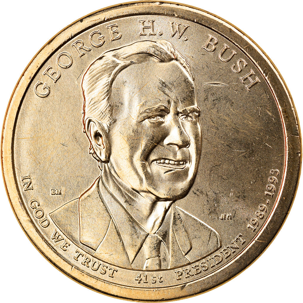 Coin, United States, George H. W. Bush, Dollar, 2020, Philadelphia, MS(63)