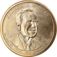 Coin, United States, George H. W. Bush, Dollar, 2020, Philadelphia, MS(63)