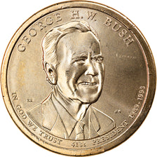 Monnaie, États-Unis, George H. W. Bush, Dollar, 2020, Philadelphie, SPL